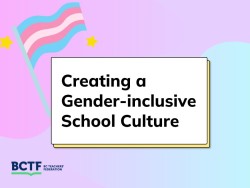 Creating a Gender Inclusive School Culture
