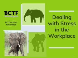 Dealing with Stress in the Workplace