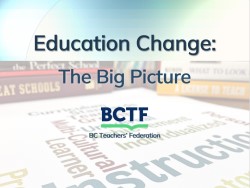 Education Change The Big Picture