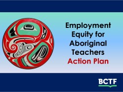 Employment Equity for Aboriginal Teachers Action Plan Cover