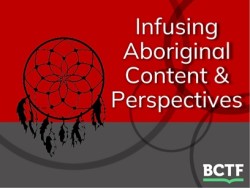 Infusing Aboriginal Content and Perspectives