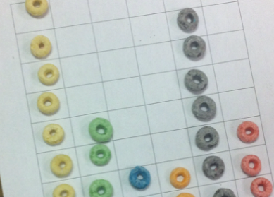 Bar Graphing with Fruit Loops