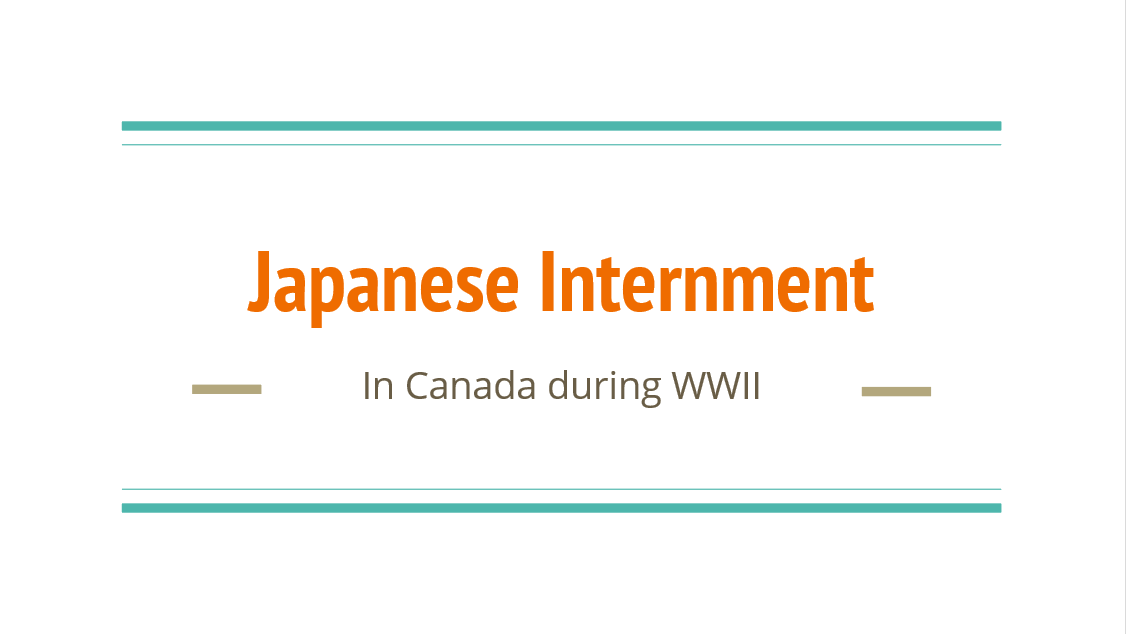 Japanese Internment during WWII