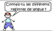 Les registres de langue