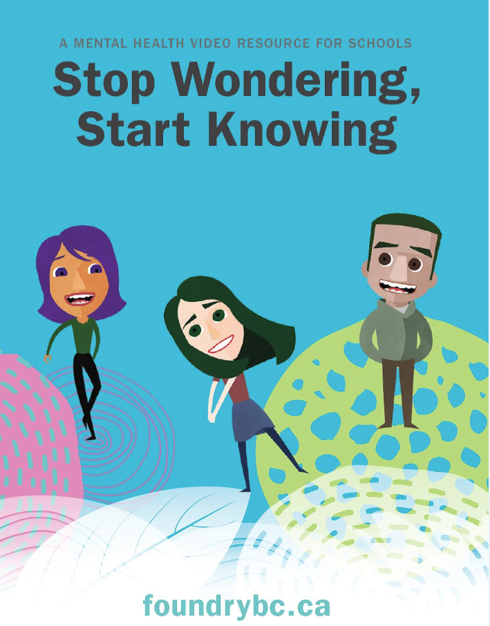 Stop Wondering, Start Knowing: A Mental Health School Video Resource